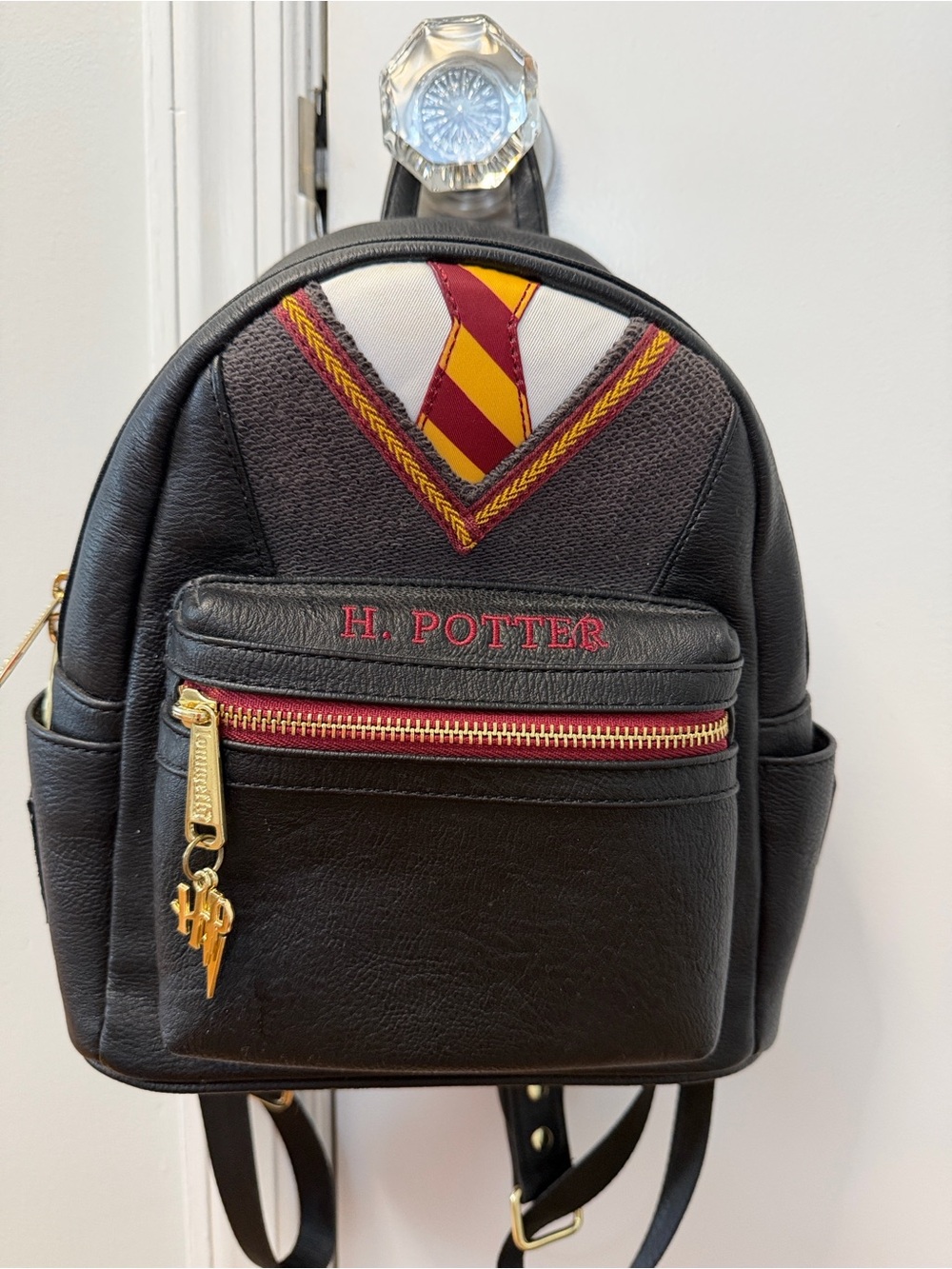 HARRY POTTER LOUNGEFLY TIE MINI BACKPACK - DISCONTINUED